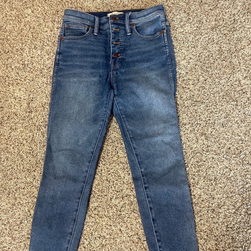 Madewell High Rise 10in Skinny